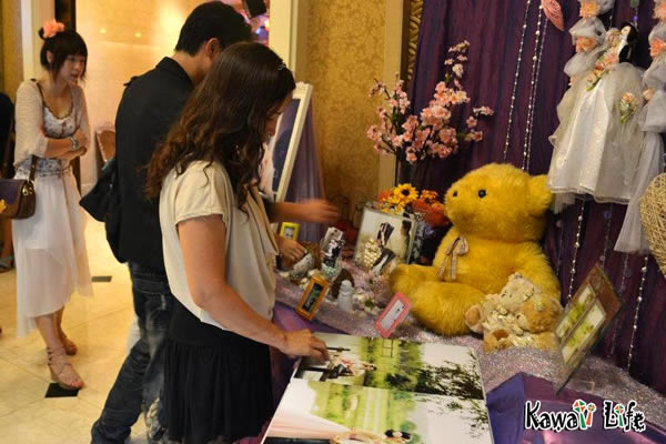 漂亮的婚禮佈置吸引賓客注意